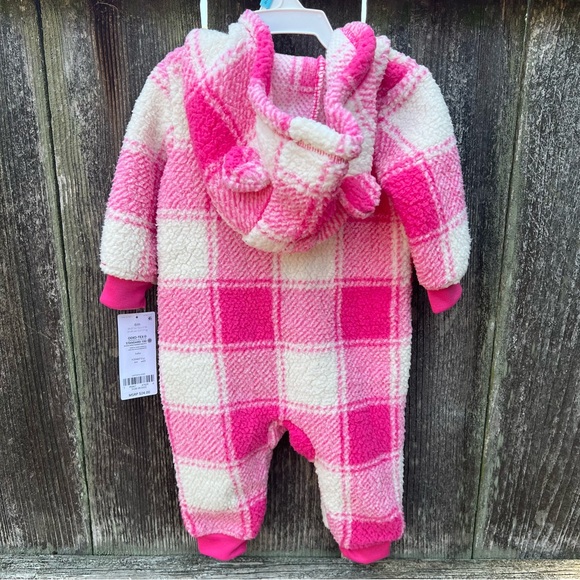 NWT Carters Fleece Zipper Hoodie - Picture 3 of 9